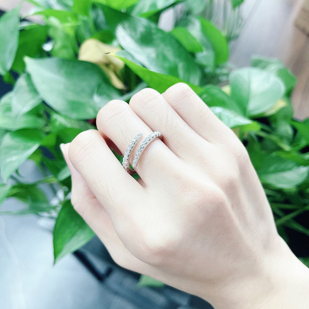 Bunpay ・ fuju amour bague en argent sterling 5
