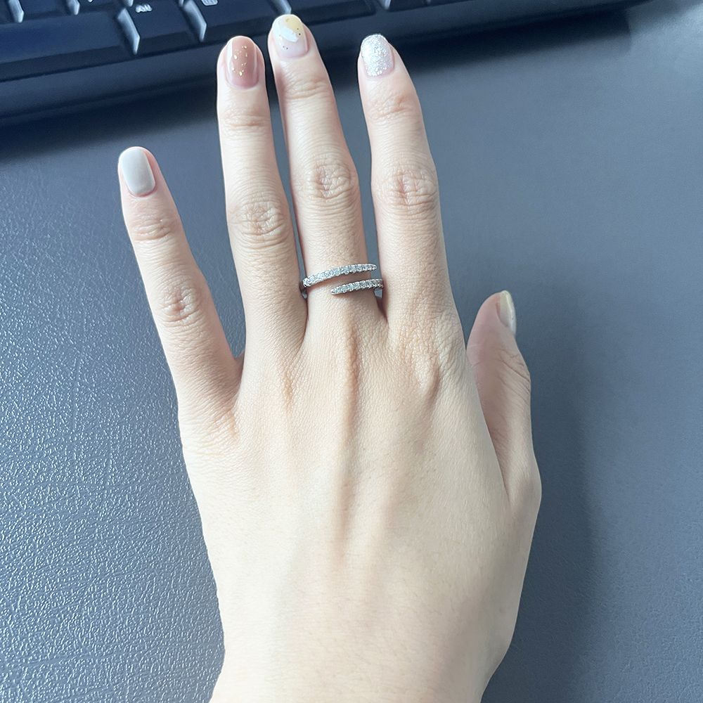 Bunpay ・ fuju amour bague en argent sterling 4