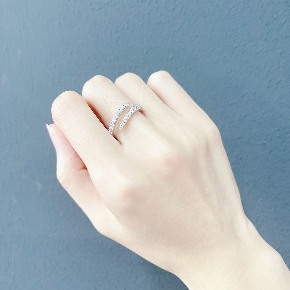 Bunpay ・ fuju amour bague en argent sterling 3