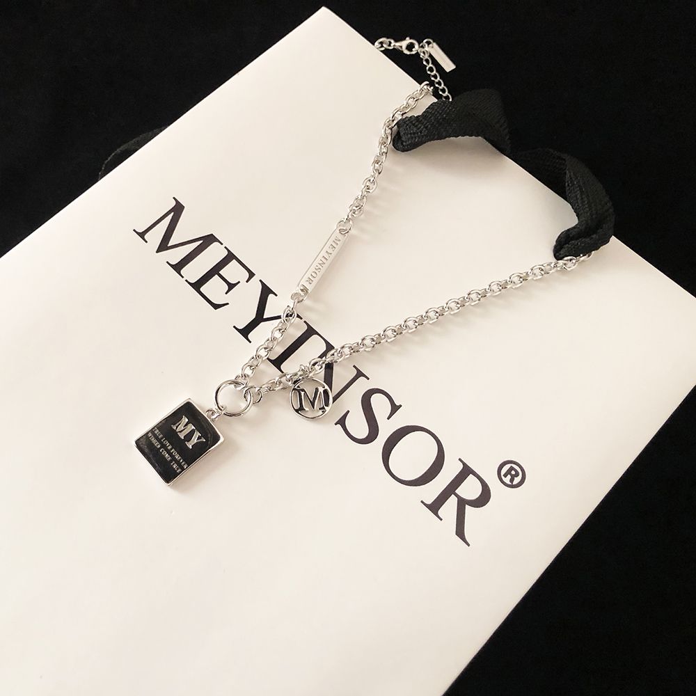 Wu Mei · Li Mei dual-phase Pure Silver Necklace 3