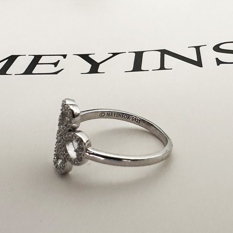 Lucky · Fortune Comes Pure Silver Ring 4