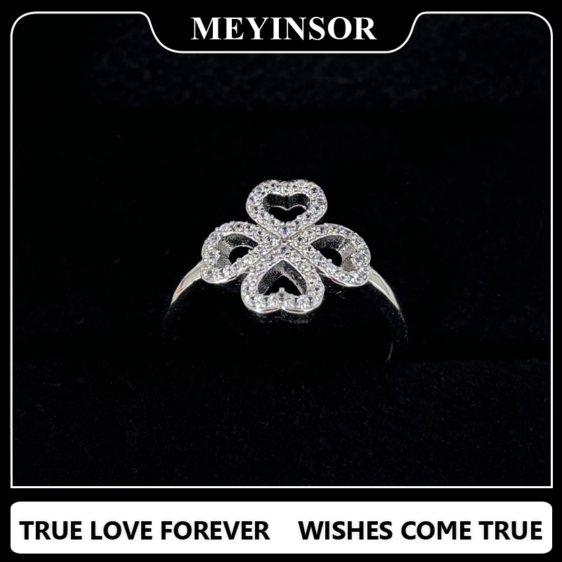 Lucky · Fortune Comes Pure Silver Ring