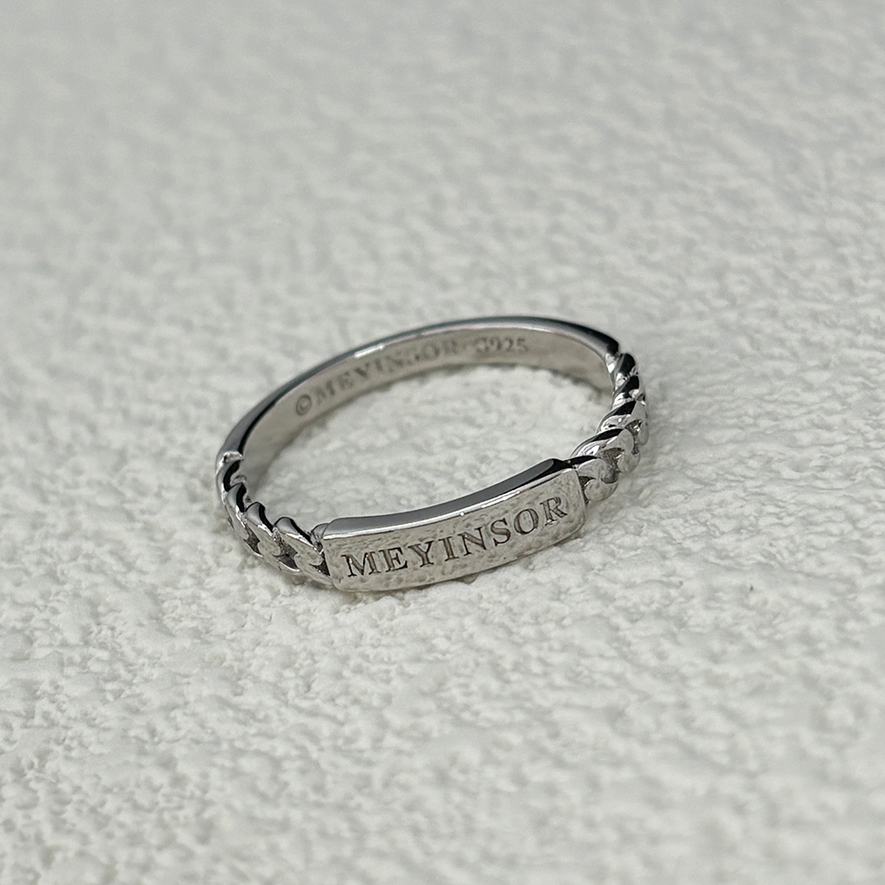 Weave Love · Endless Love Affinity Pure Silver Ring 6
