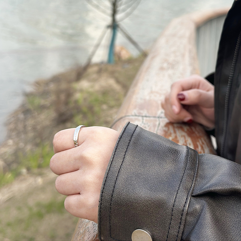 Weave Love · Endless Love Affinity Pure Silver Ring 4