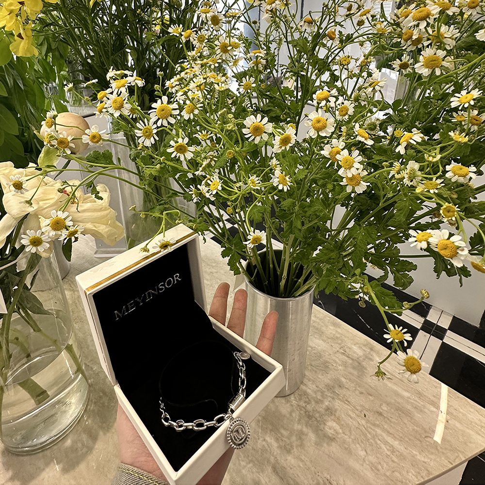 "Life Wheel · Breaking Misfortune and Bringing Good Fortune Pure Silver Bracelet. 4