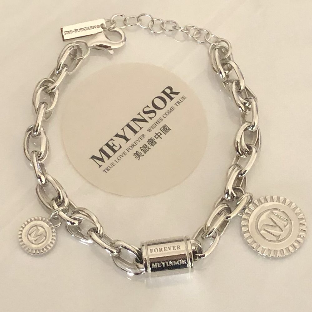 "Life Wheel · Breaking Misfortune and Bringing Good Fortune Pure Silver Bracelet. 6