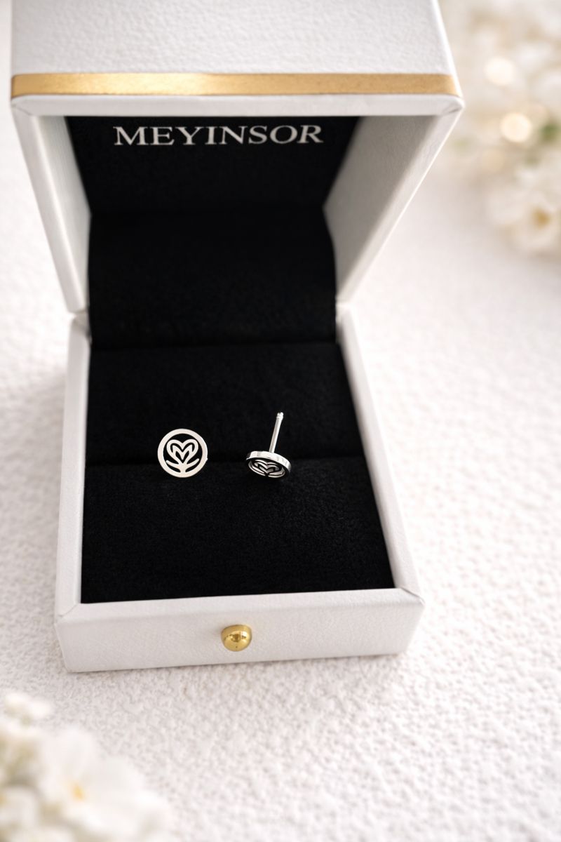 Yuanxin · Yuanrong Shouyuan Pure Silver Earrings 2