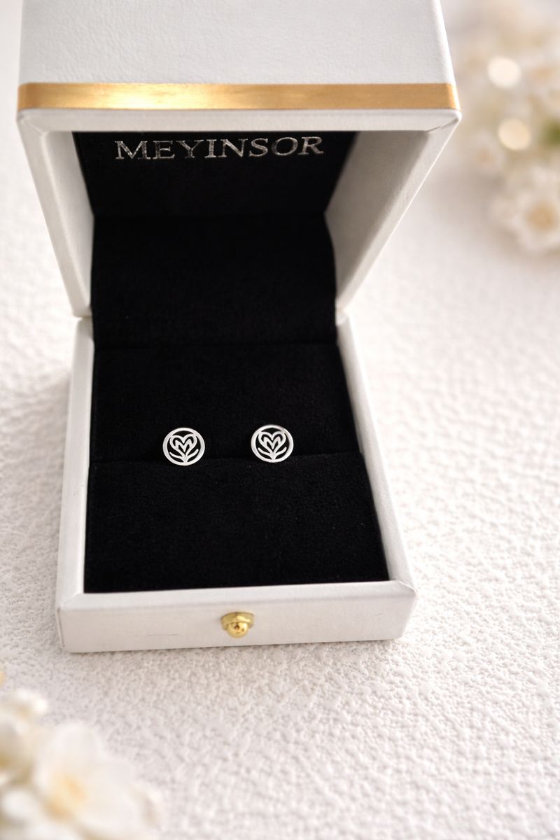 Yuanxin · Yuanrong Shouyuan Pure Silver Earrings 3