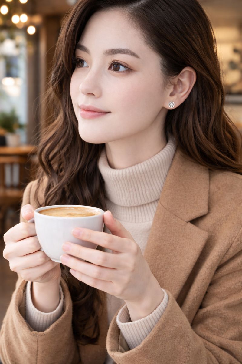 Yuanxin · Yuanrong Shouyuan Pure Silver Earrings 5