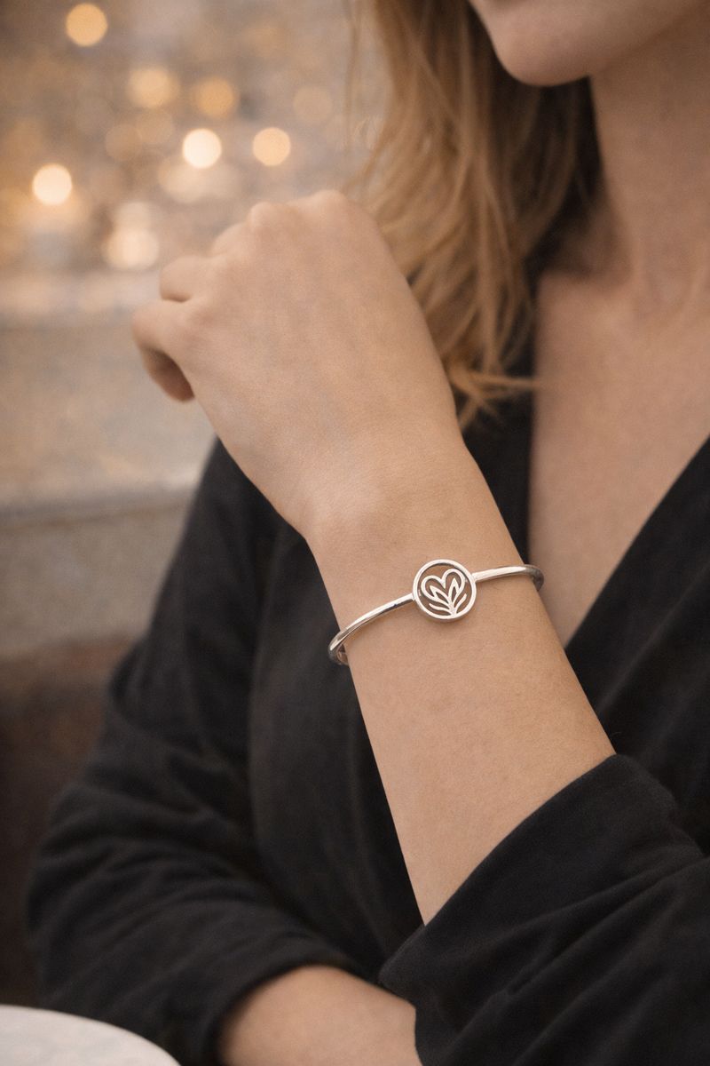 Eternal Love Unwavering Pure Silver bracelet 4