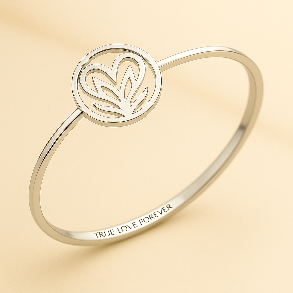 Eternal Love Unwavering Pure Silver bracelet 9