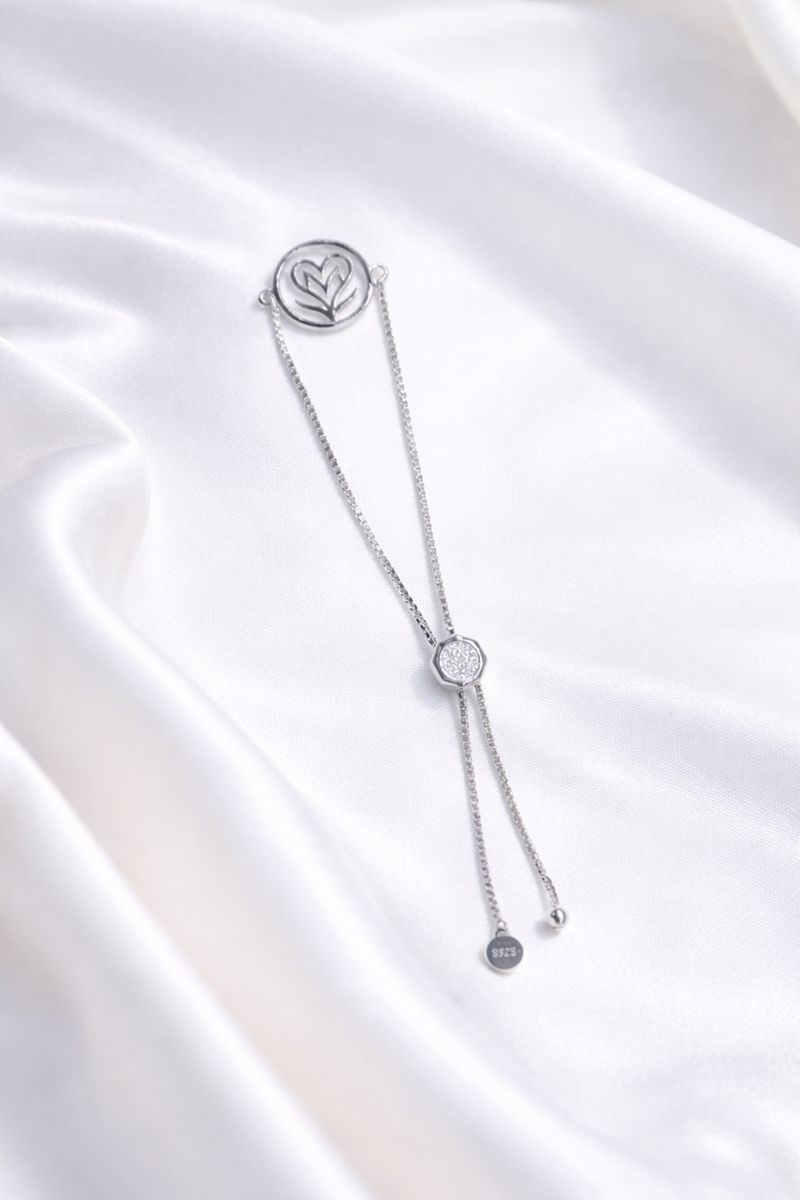 心光 · 溫柔自持純銀手链 3