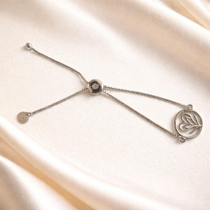 心光 · 溫柔自持純銀手链 4