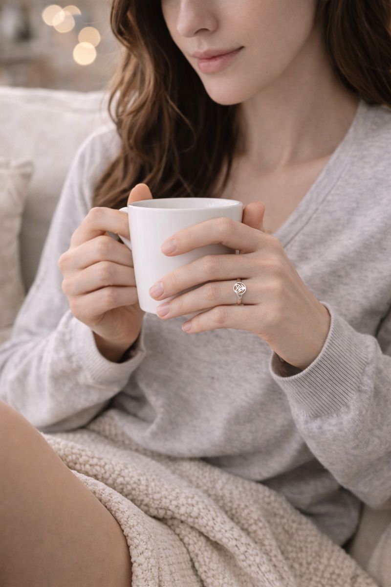 Heart Seal · Eternal Remembrance Pure Silver Ring 3