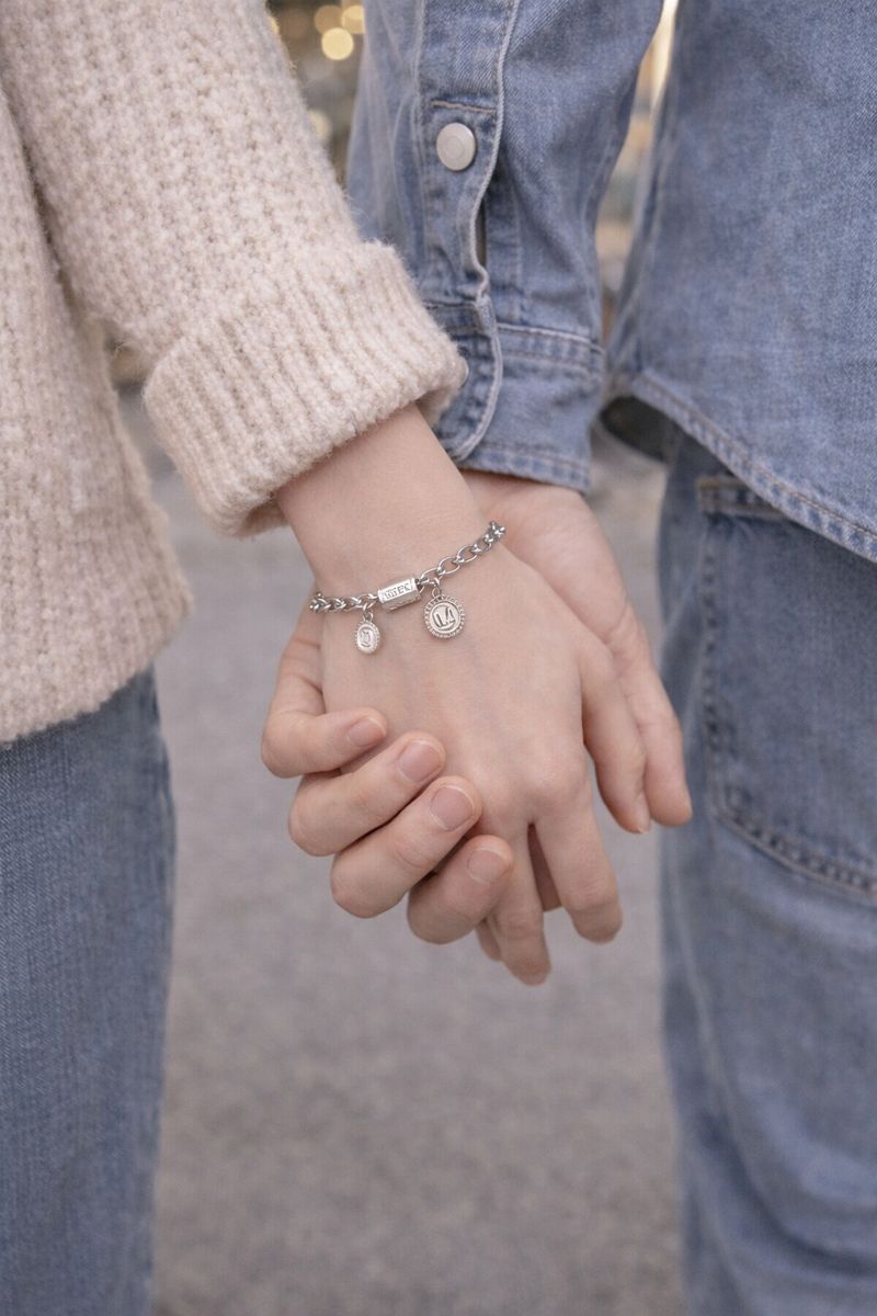 "Life Wheel · Breaking Misfortune and Bringing Good Fortune Pure Silver Bracelet. 5