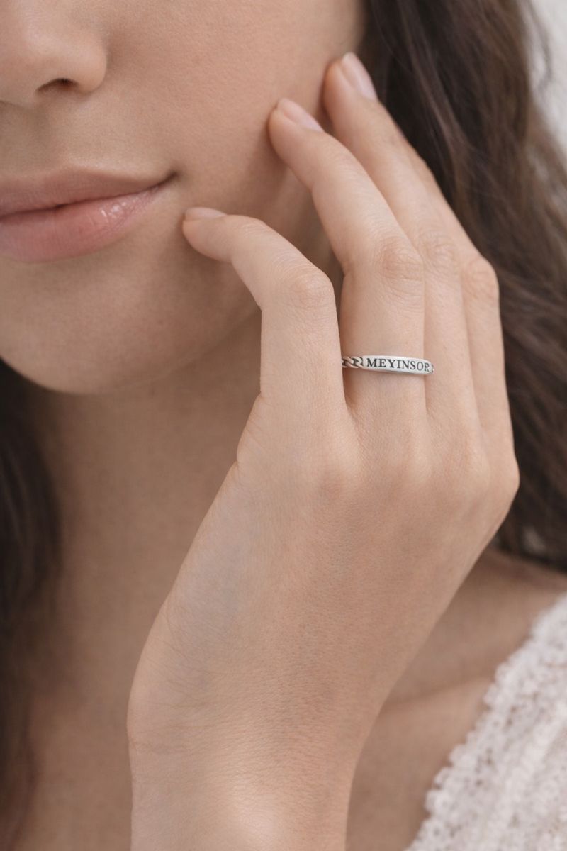 Weave Love · Endless Love Affinity Pure Silver Ring 4