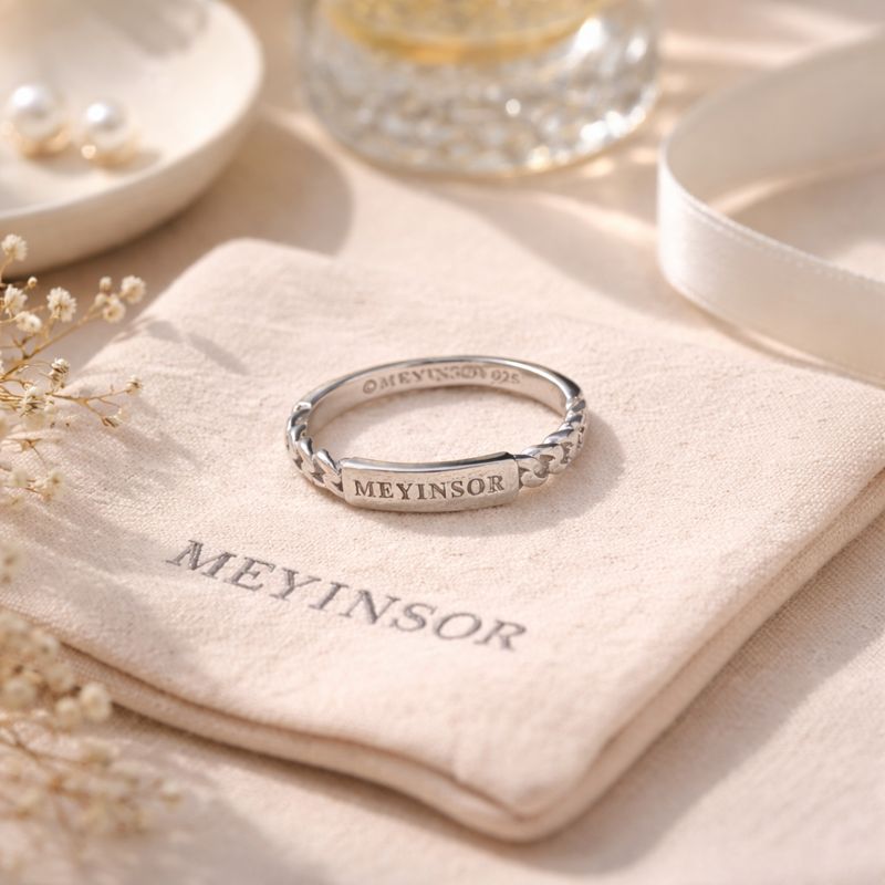 Weave Love · Endless Love Affinity Pure Silver Ring 5