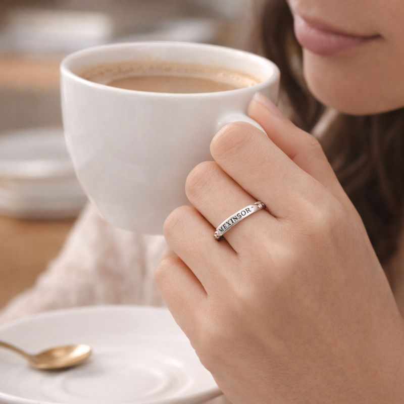 Weave Love · Endless Love Affinity Pure Silver Ring 6