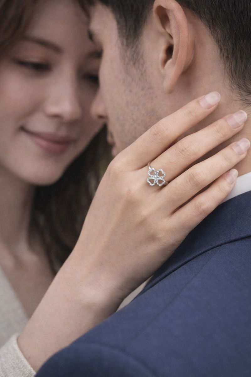 Lucky · Fortune Comes Pure Silver Ring 9