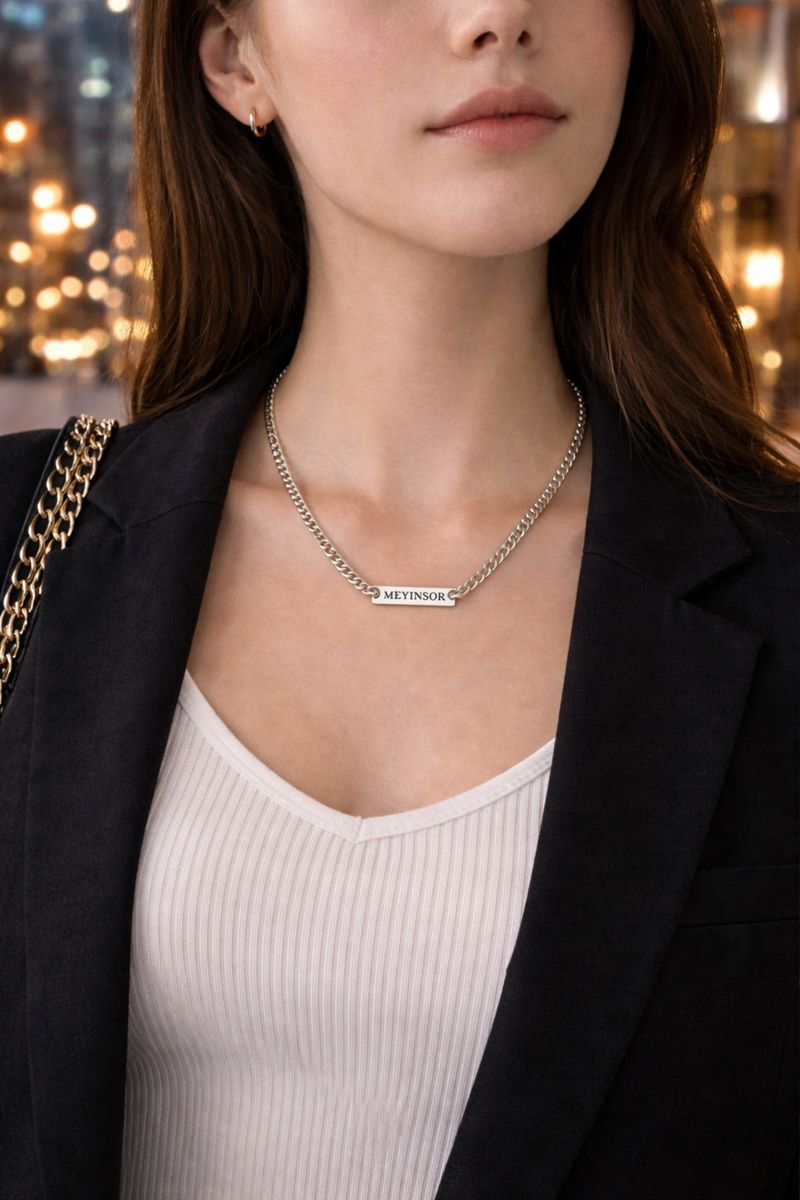 Happiness · Perfect Fortune Pure Silver Necklace 9