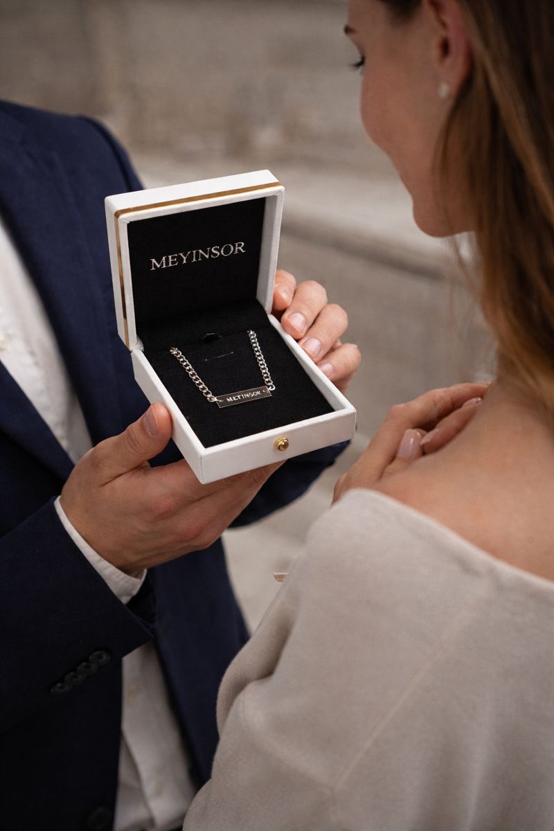 Happiness · Perfect Fortune Pure Silver Necklace 3