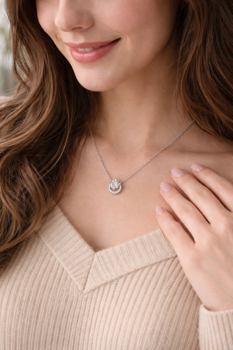 Eternal Love · Eternal True Love Pure Silver Necklace 6