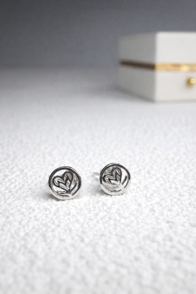 Yuanxin · Yuanrong Shouyuan Pure Silver Earrings 9