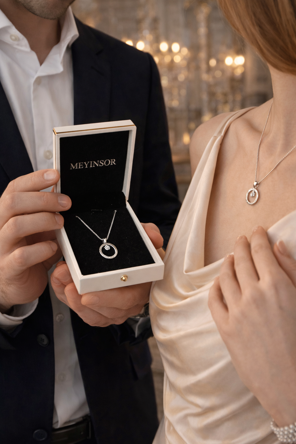 心曜 · 圓光自明純銀項鏈 5