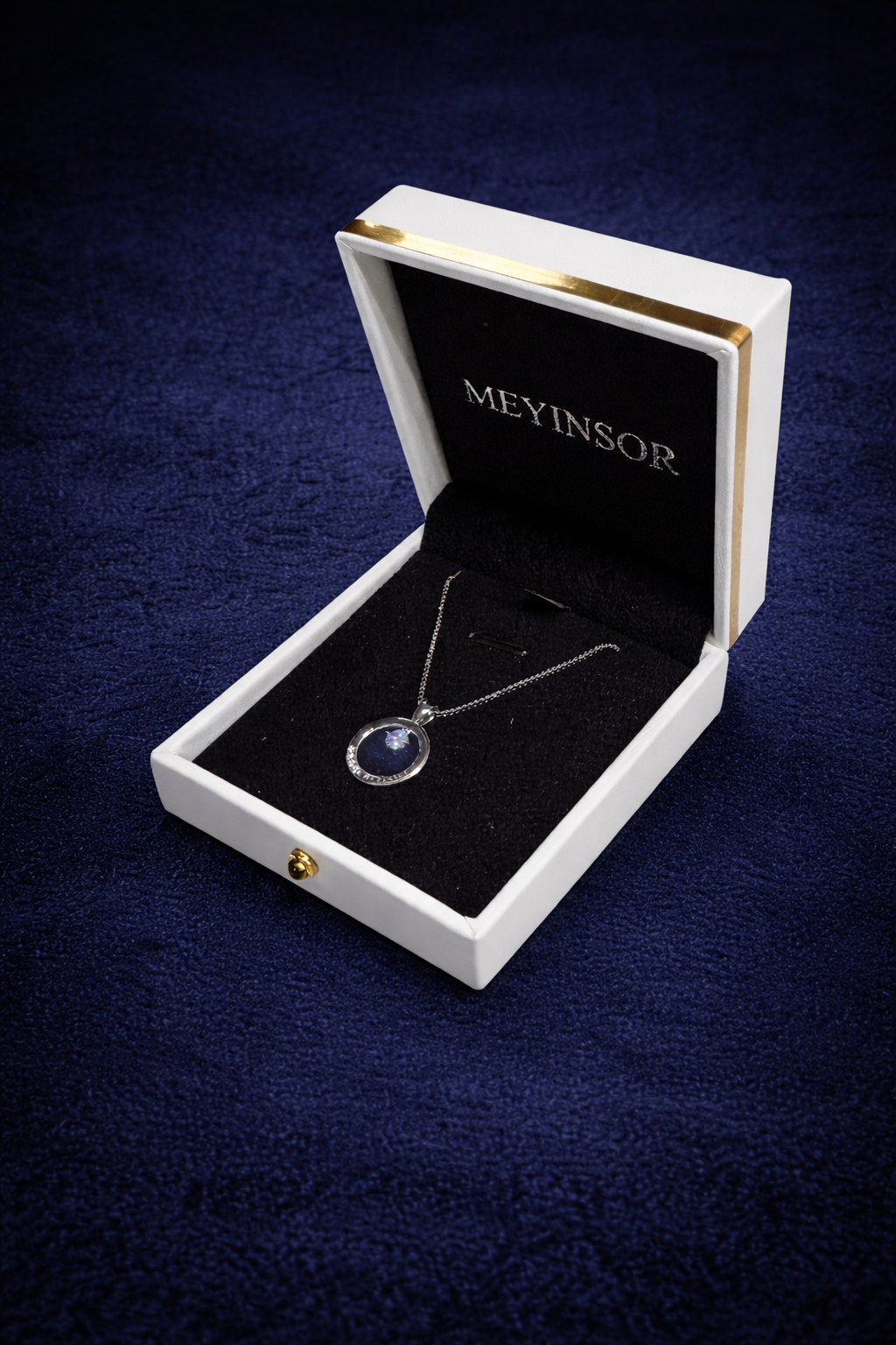 心曜 · 圓光自明純銀項鏈